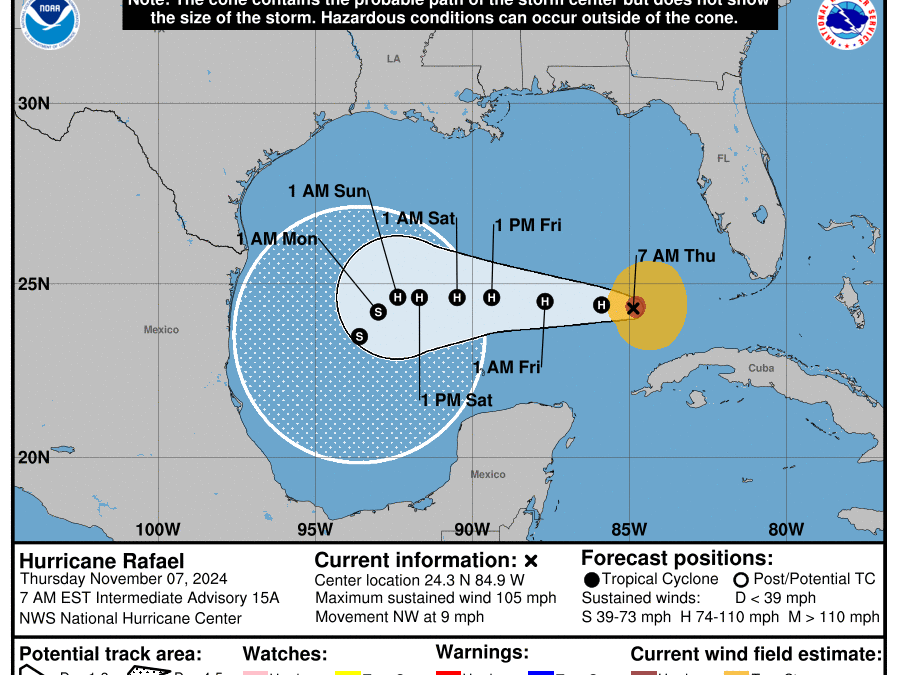 Hurricane Rafael (11-7-24)