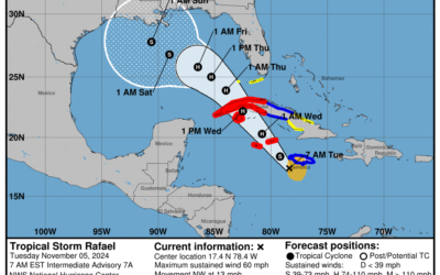 Tropical Storm Rafael (11-5-24)