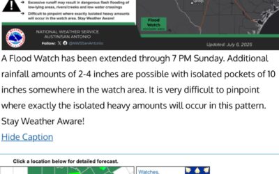 TX Flood Update (Sun AM)