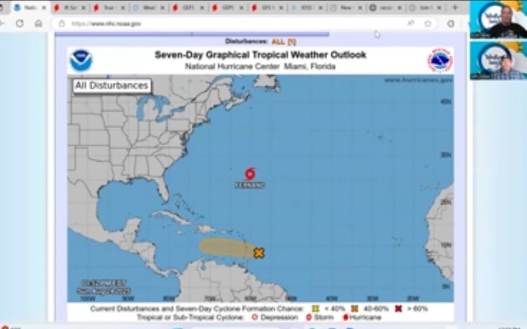 π Tropical Weather Briefing β August 24, 2025