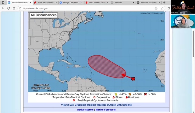 Tropical Weather Briefing – September 14, 2025 🌀