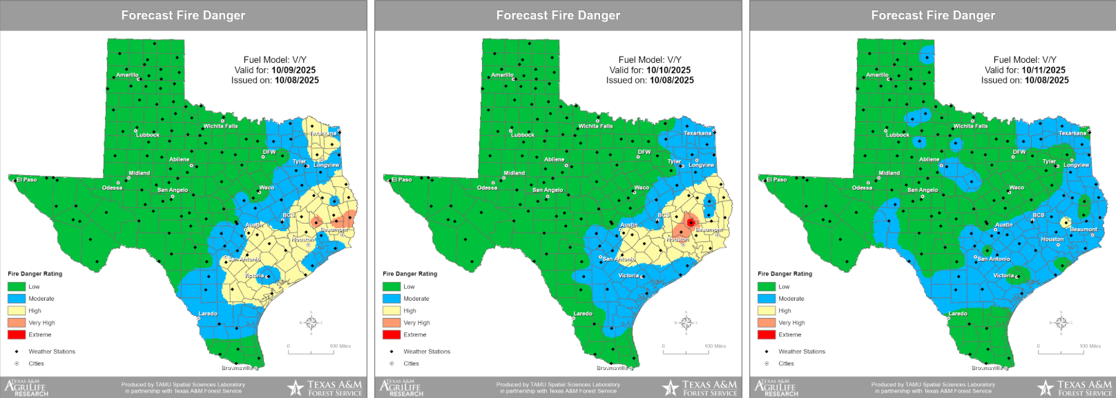 High to extreme fire danger today and Friday - Weather Insights