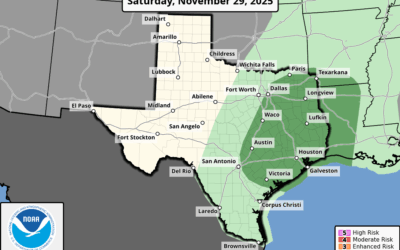 Another storm system will move across the region Saturday into early Sunday
