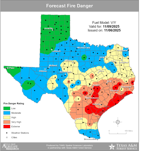 A strong cold front will move through the area Saturday night