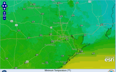 Strong cold front will move across the area early Sunday morning