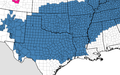 Winter Storm Watch has been issued from Saturday morning through Sunday afternoon for all of SE TX except the coastal counties…this includes the Houston metro area.