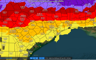 Significant winter storm to impact much of Texas this weekend…widespread travel impacts are likely.