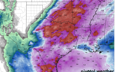 🌧️ Easter Weekend Forecast (SE Texas)