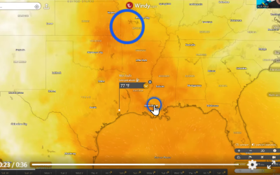  Wet Bulb Temperature Forecast for Southeast Texas 