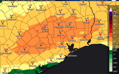 Stormy start to the day across Southeast Texas 🌧️