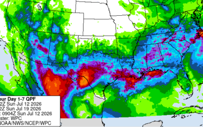 Southeast Texas Weather Pattern Turns Wet