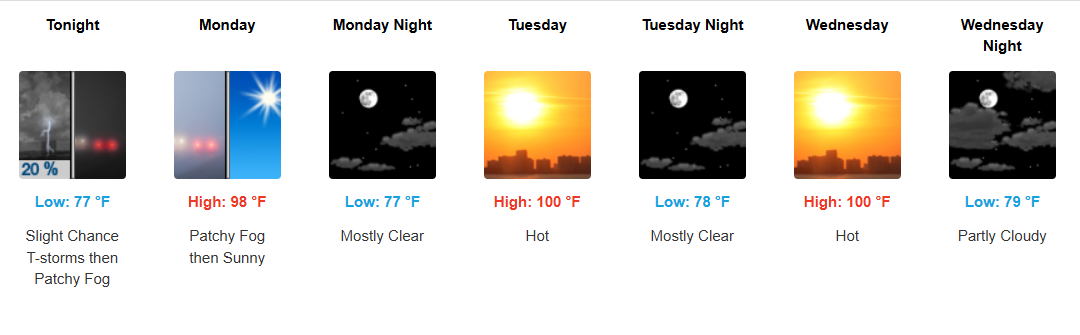 🌡️ Southeast Texas Weather Outlook: This Week