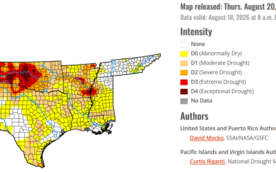 π΅ Latest U.S. Drought Monitor: Dryness and drought are worsening across parts of Texas.